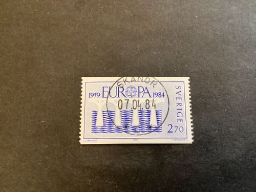 Europa XIII facit nr 1288 lyxstämplat SKANÖR
