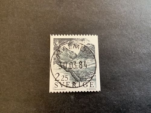 Fjällvärld facit nr 1294 lyxstämplat MALMÖ 1