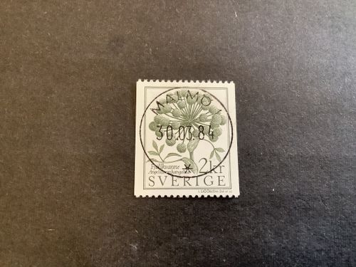 Fjällvärld facit nr 1293 lyxstämplat MALMÖ 1