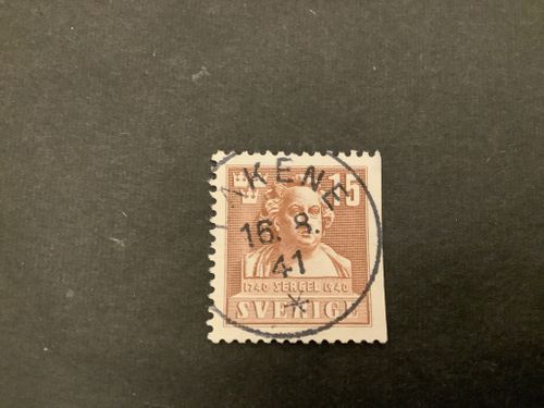 Sergel facit nr 326 B2 praktstämplat LAKENE