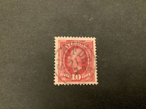 Oscar II facit nr 54 praktstämplat SKÖFDE