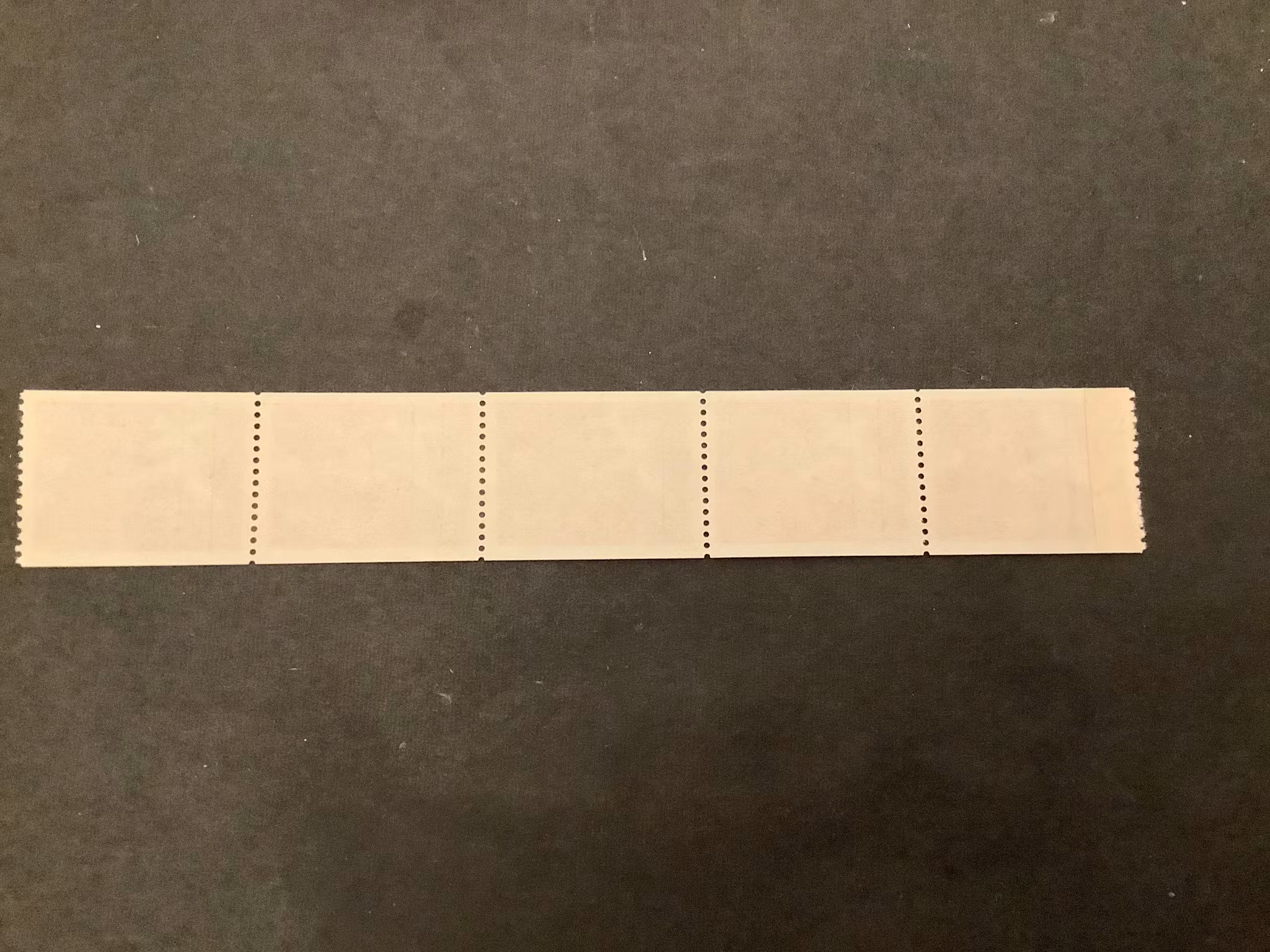 VM i fotboll facit nr 492 A postfriskt 5-strip med ändmärke