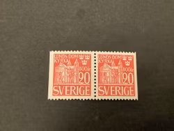 Lunds domkyrka 800 år facit nr 366 BB postfriskt par