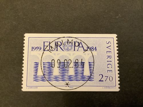 Europa XIII facit nr 1288 lyxstämplat MALMÖ 1