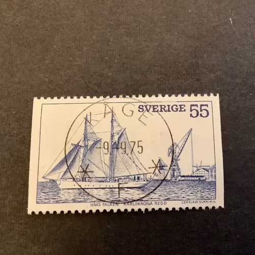 I sydost facit nr 773 lyxstämplat KÅGE