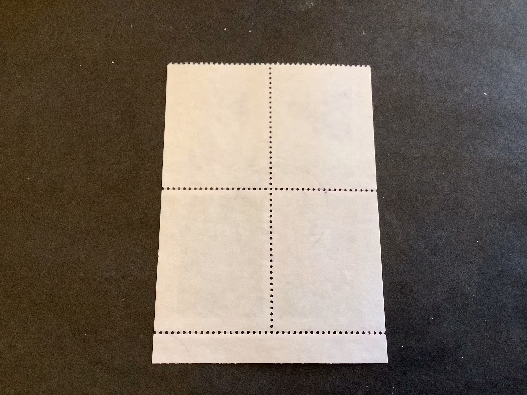 Affischkonst facit nr 2356-2359 i stämplat block