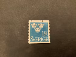 Tre kronor stämplat märke facit nr 305