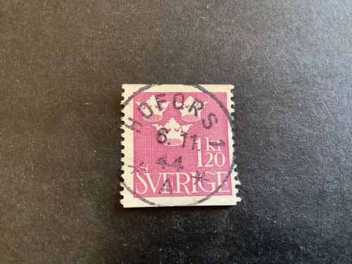 Tre kronor facit 298 praktstämplat HOFORS 1