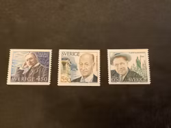 Nobelpristagare litteratur 1994 facit nr 1873-1875 postfrisk serie