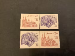 Uppsala möte 400 år facit nr 1787-1788 postfriska par
