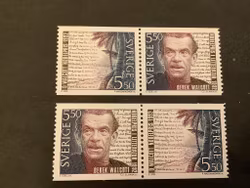 Nobelpristagare 1992 facit nr 1769-1770 postfriska par