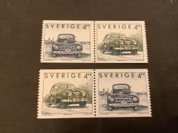 Svenska bilmodeller facit nr 1759-1760 postfriska par