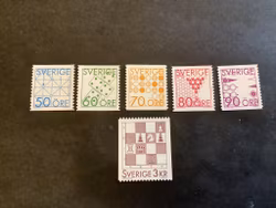 Spel 1985 facit nr 1371-1376 postfrisk serie