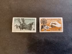 Europa VIII facit nr 1075-1076 postfrisk serie
