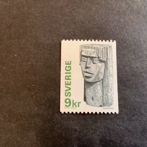 Flickhuvud facit nr 975 postfriskt märke