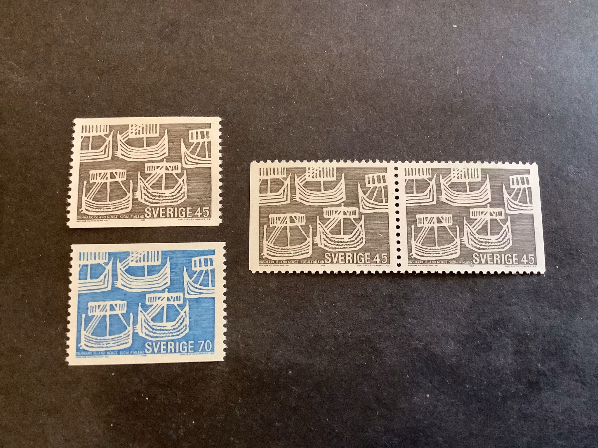 Norden II facit nr 649-650 postfrisk serie
