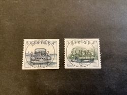 Svenska bilmodeller facit nr 1759 och 1760 lyxstämplade märken BODEN 1
