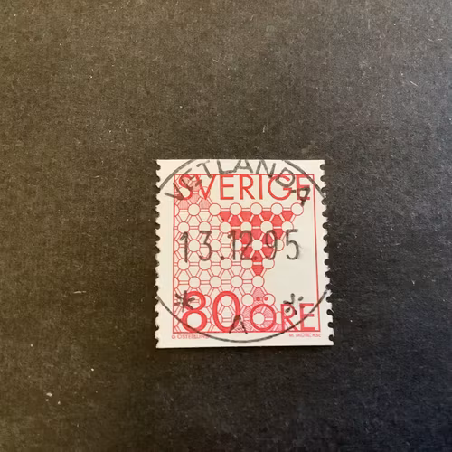 Spel facit nr 1374 lyxstämplat VETLANDA