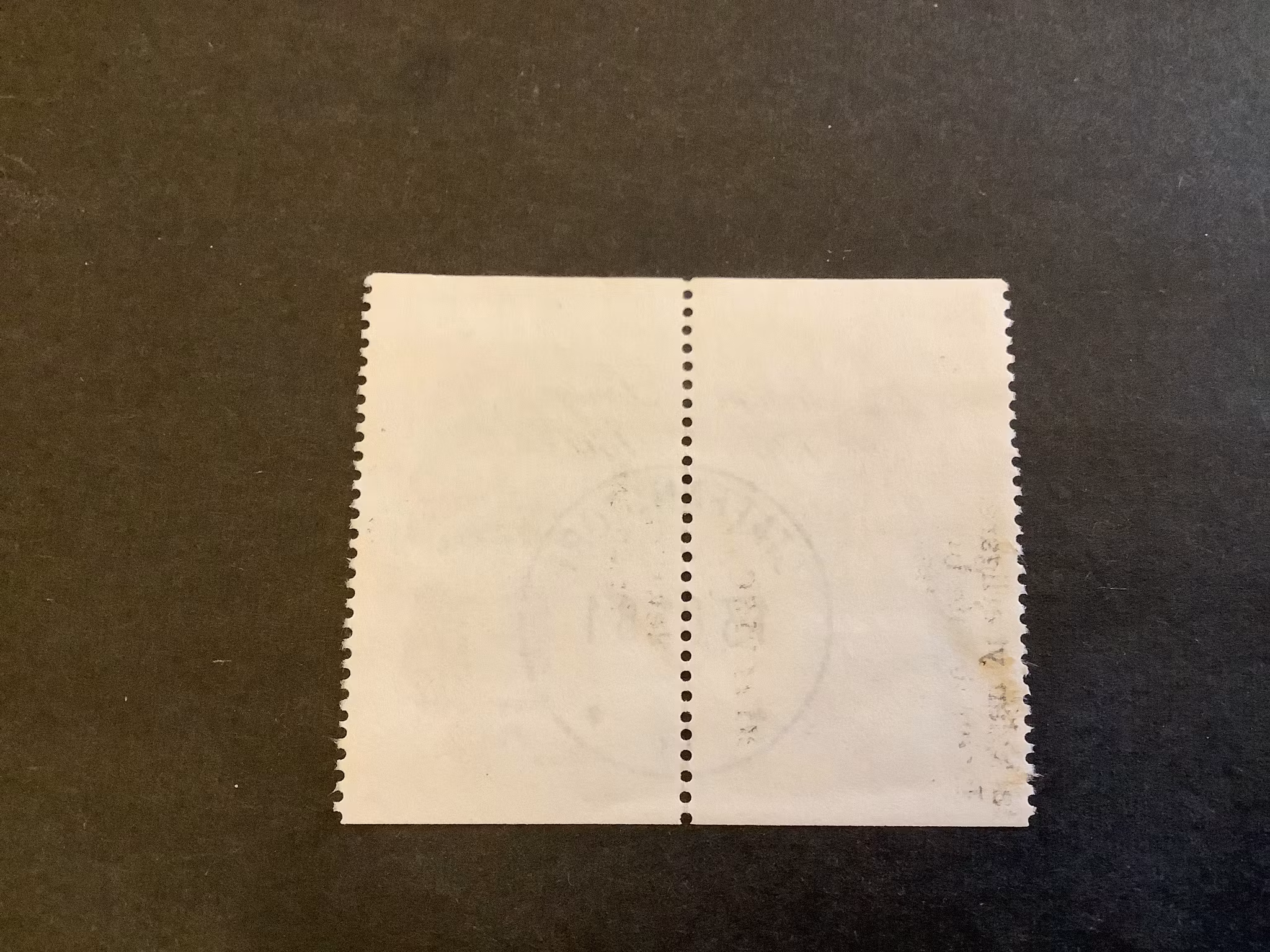 Folkdräkter facit nr 1109 SX 1 lyxstämplat par STAFFANSTORP