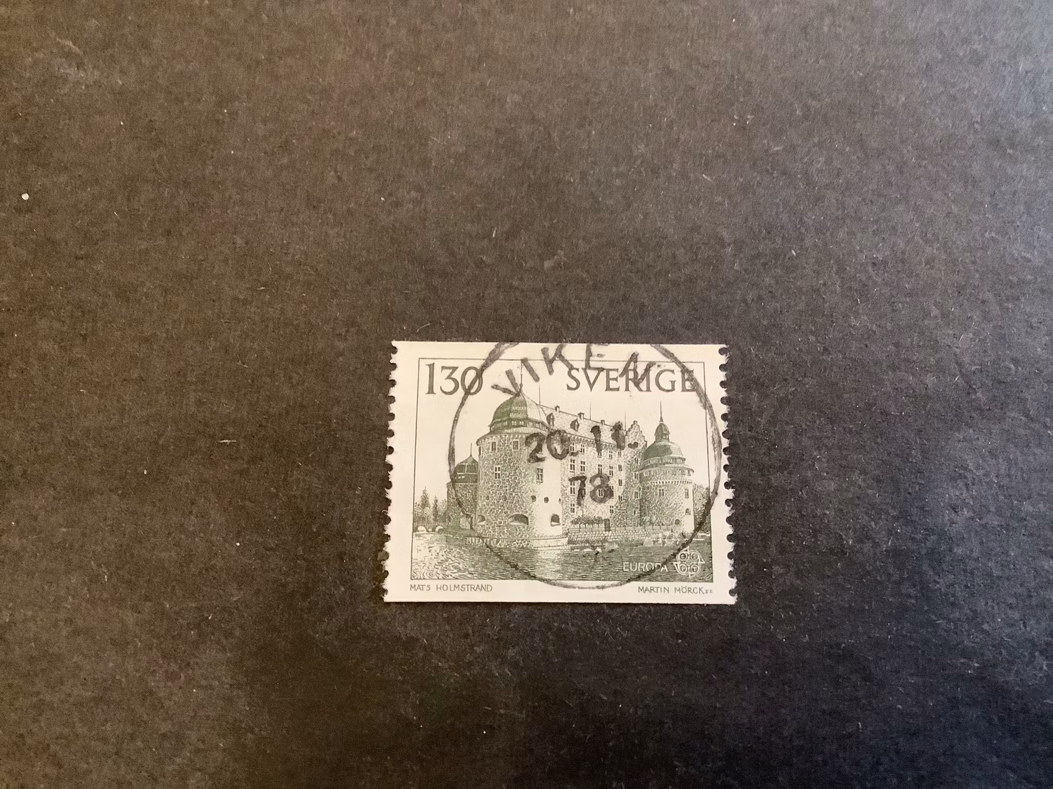 Europa VII facit nr 1031 praktstämplat VIKEN