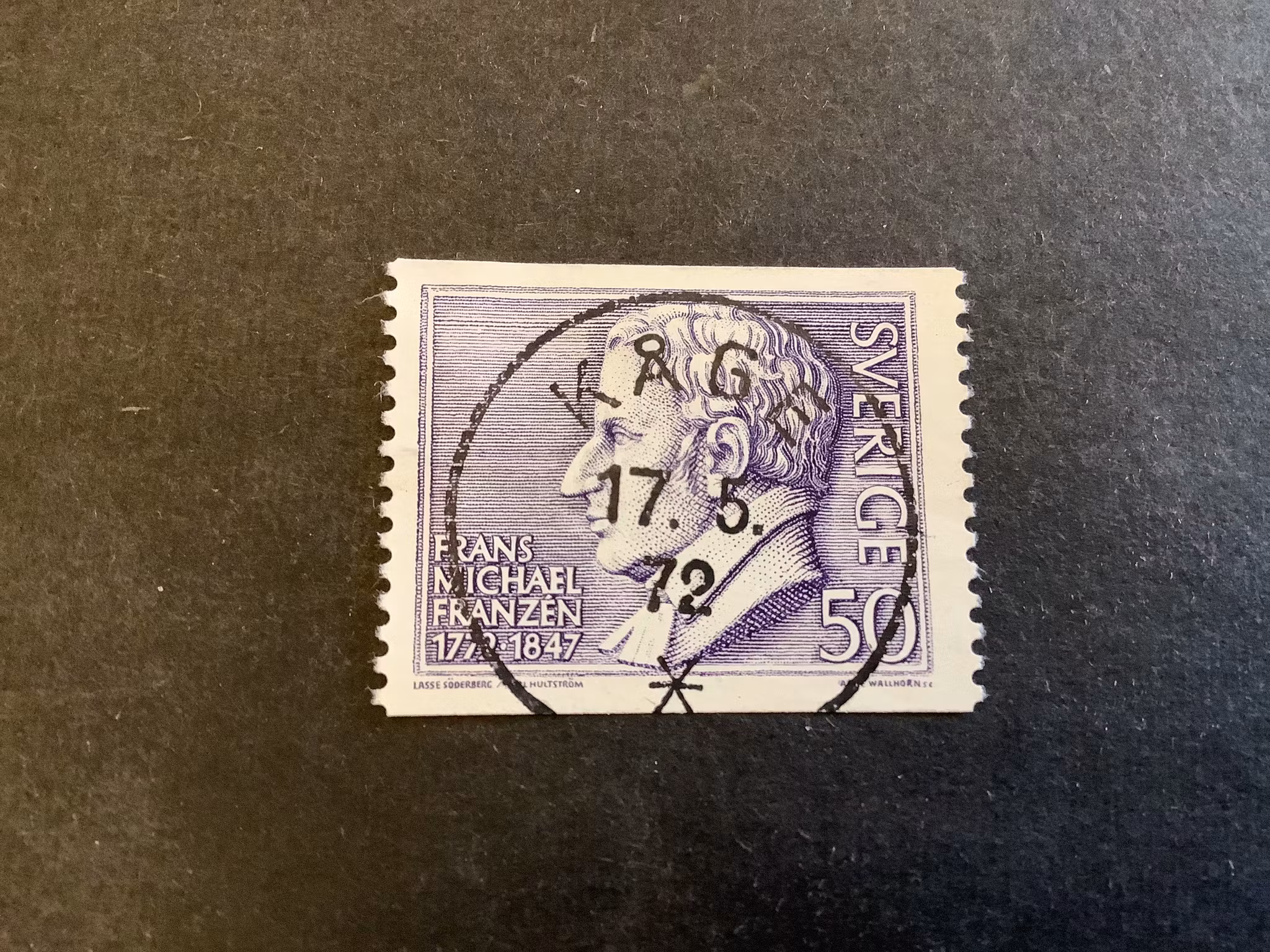 Personjubileer facit nr 760 lyxstämplat KÅGE