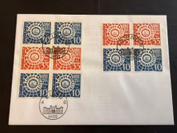 FDC lunds universitet med Lunds univ. Stämpel, facit 631-632