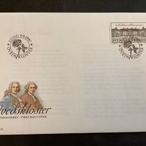 Övedskloster FDC, facit 1646