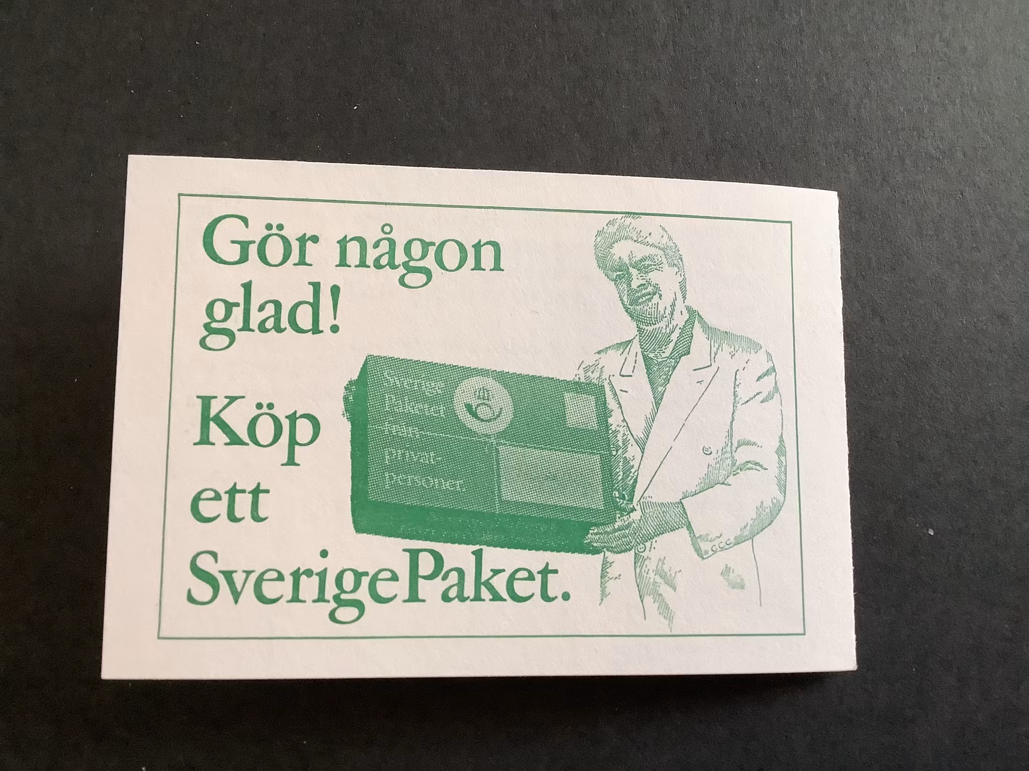 Inrikes julpost 1992 postfriskt häfte