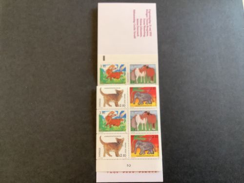 Rabattmärken XIV, kamratposten postfriskt häfte