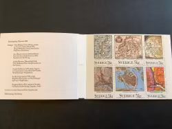 Svenska kartor 1991 postfriskt häfte