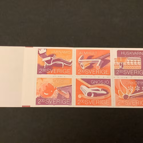 Småländsk företagssamhet 1989 postfriskt häfte