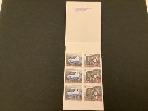 Europa XVII 1988 postfriskt häfte