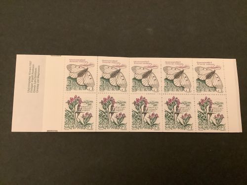 Äng och hage 1987 postfriskt häfte