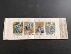 Stockholmia 86 V 1986 postfriskt häfte
