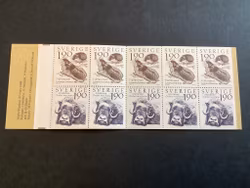 Fjälldjur 1984 postfriskt häfte
