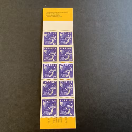 Natt och dag 1981 postfriskt häfte