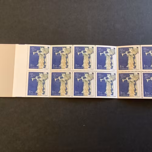 Julpost inrikes 1980 postfriskt häfte