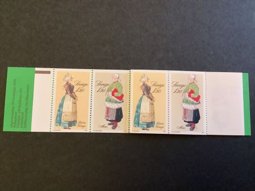 Folkdräkter 1979 postfriskt häfte