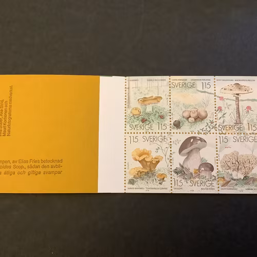 Svampar 1978 postfriskt häfte