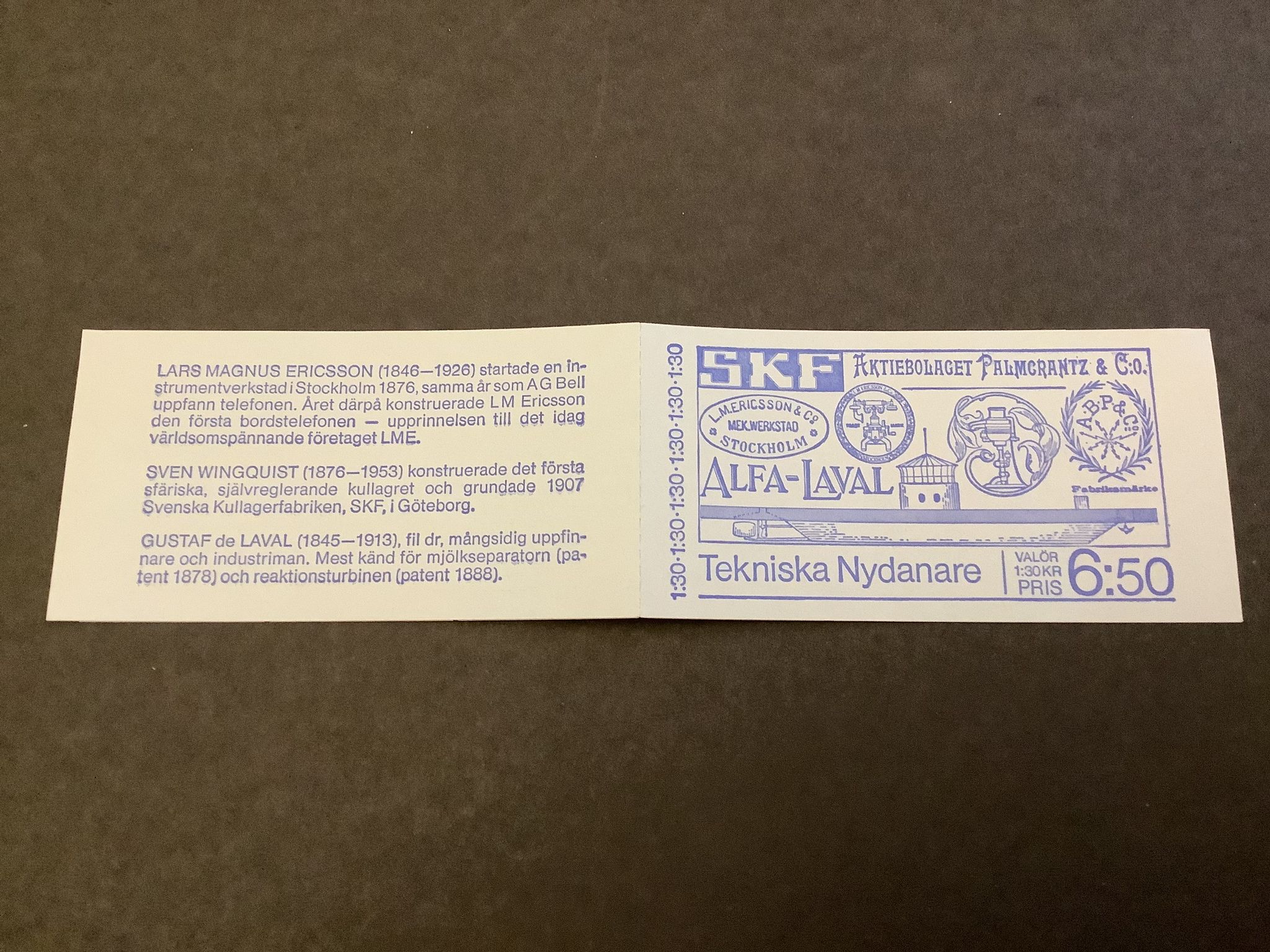 Tekniska nydanare 1976 postfriskt häfte