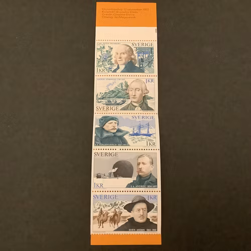 Mot fjärran mål 1973 postfriskt häfte