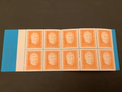 Nobelpris 1911 postfriskt häfte