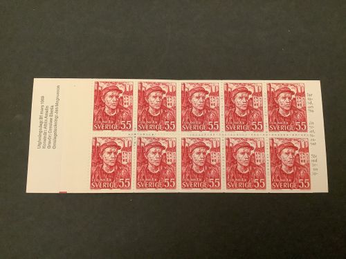 ILO 50 år 1969 postfriskt häfte