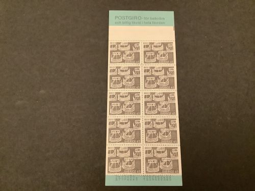 Norden II 1969 postfriskt häfte