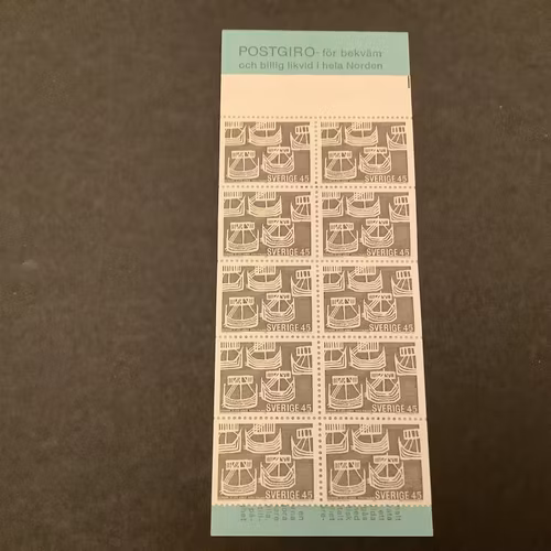 Norden II 1969 postfriskt häfte