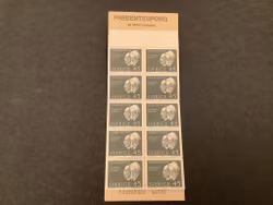 Nobelpristagare 1908 postfriskt häfte