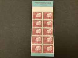 Nobelpristagare 1908 postfriskt häfte
