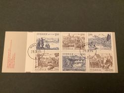 Äldre städer facit nr 1311-1316 lyxstämplat häfte MALMÖ 1