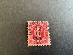 Oscar II facit nr 54 praktstämplat LÅNGEMÅLA
