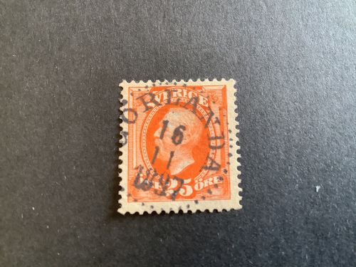 Oscar II facit nr 57 praktstämplat JÖRLANDA